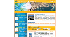 Desktop Screenshot of cannes-hotels-reservation.com